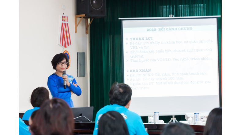 Viện Hải dương học tổ chức hội nghị viên chức - người lao động năm 2022