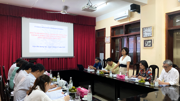 Kiểm tra, giám sát công tác thi đua khen thưởng Viện Hải dương học