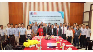 Viện Hải dương học hợp tác với Viện Khoa học biển Úc tổ chức tập huấn chuyển giao công nghệ và nâng cao năng lực giám sát Rạn san hô tại Việt Nam